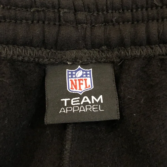 NFL Team Apparel New Orleans Saints Football Black Lounge Sweatpants Mens Size M - Picture 7 of 8